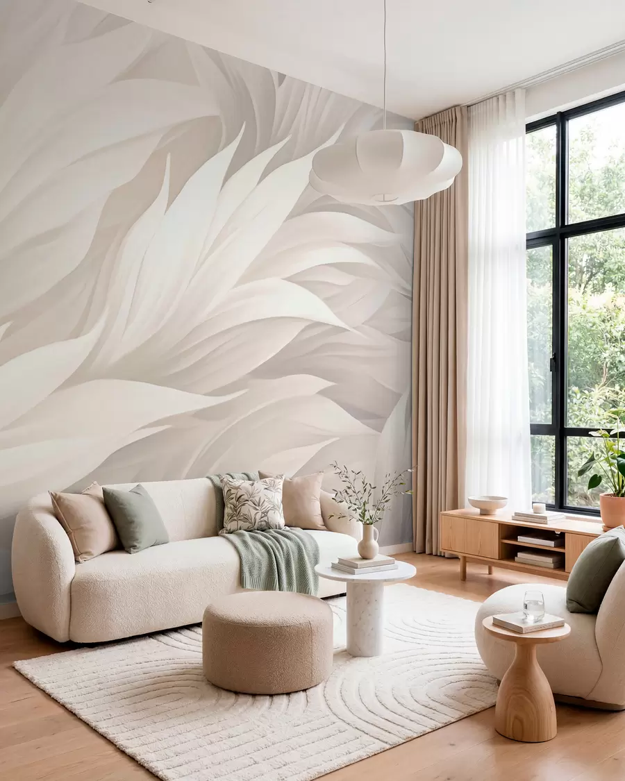 wall murals Feathers w05773