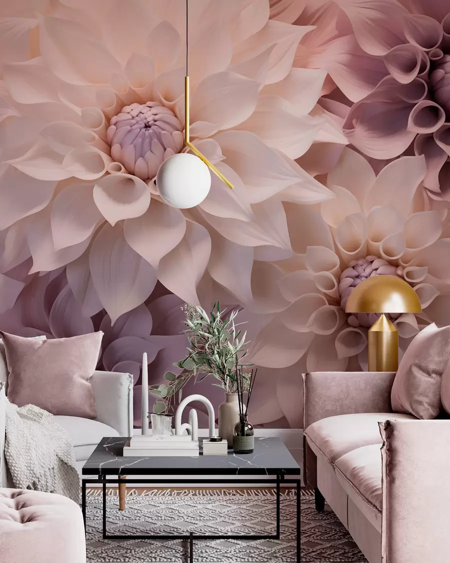 wall murals Classic flowers w05774