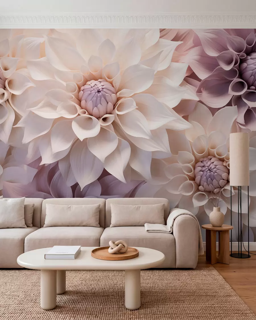 wall murals Classic flowers w05774