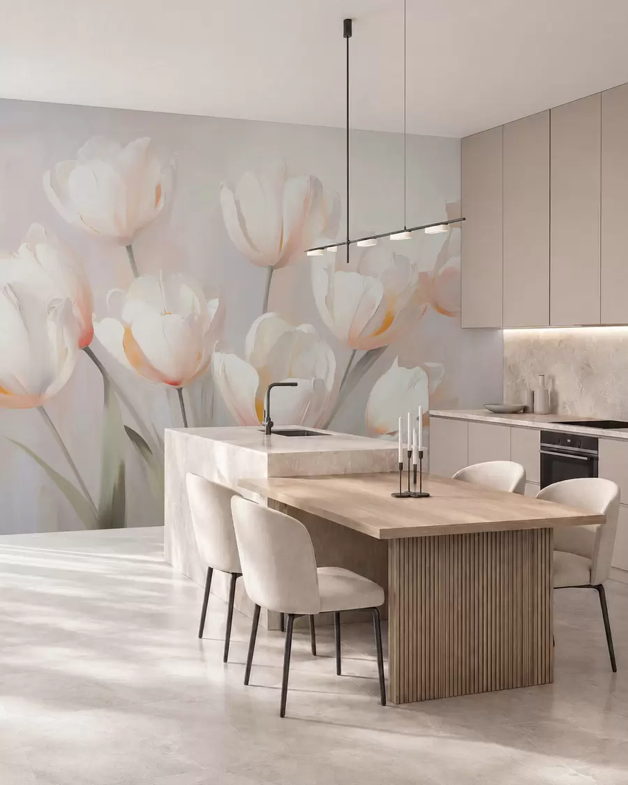wall murals Tulips w05663