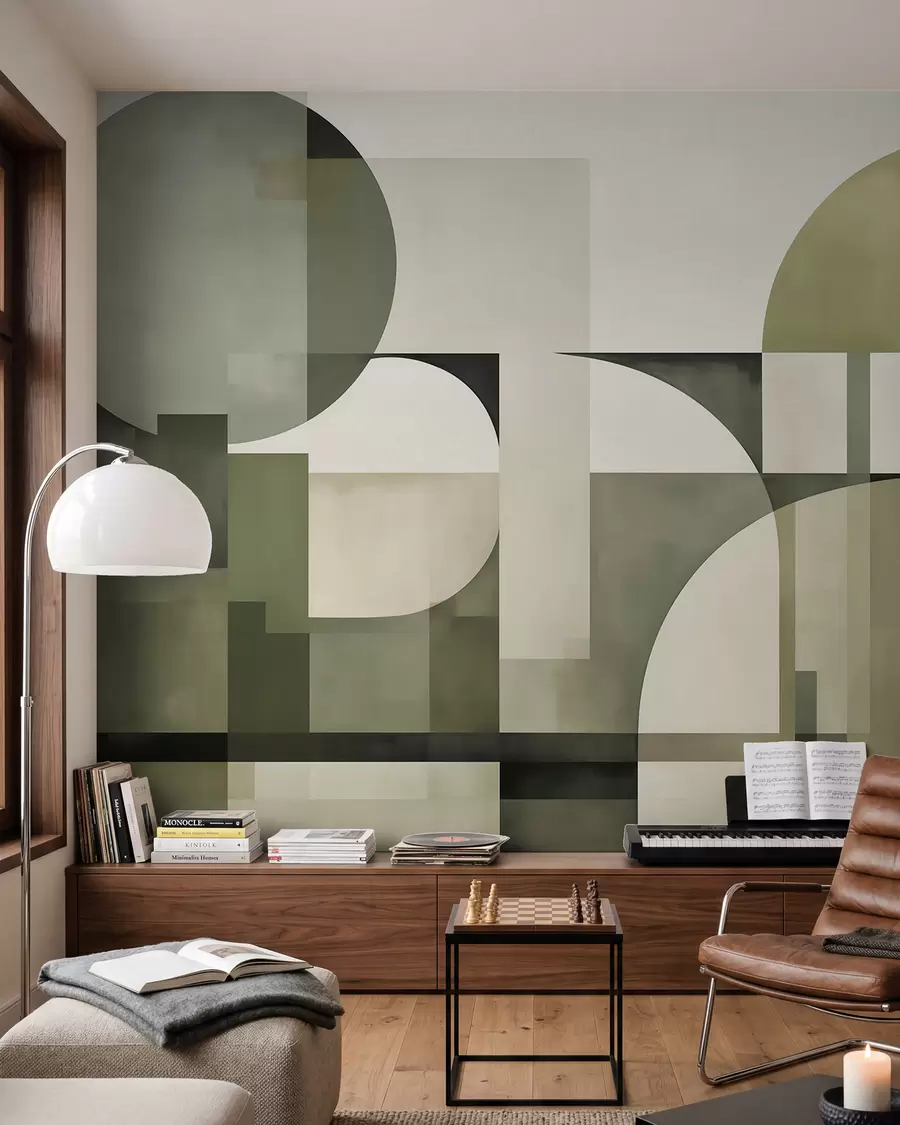 wall murals Geometric abstraction w05782