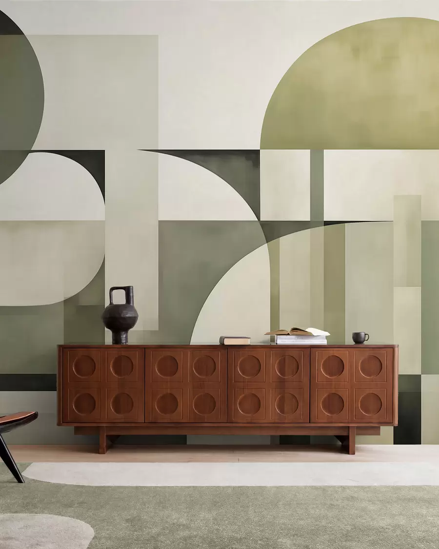 wall murals Geometric abstraction w05782