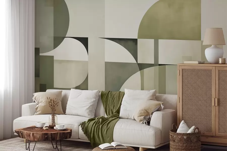 wall murals Geometric abstraction w05782