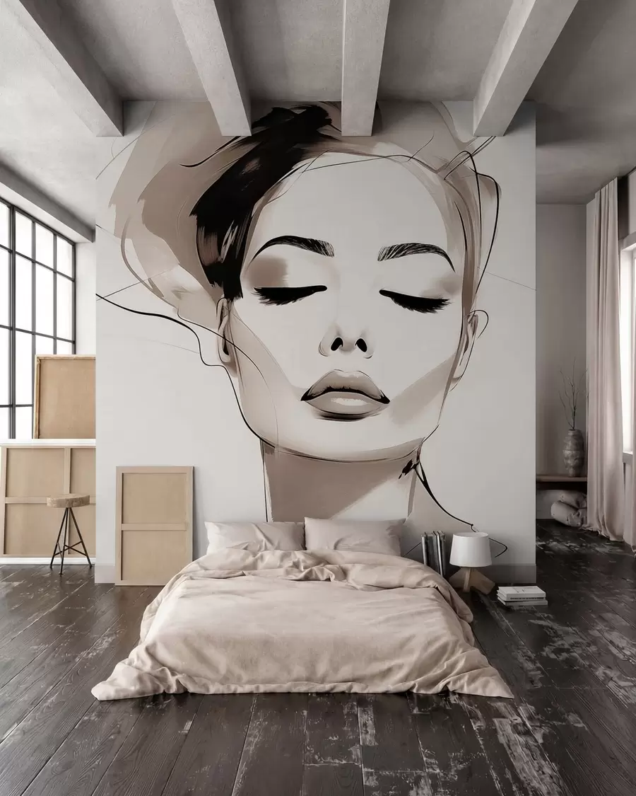 wall murals Girls’ outfits w09967