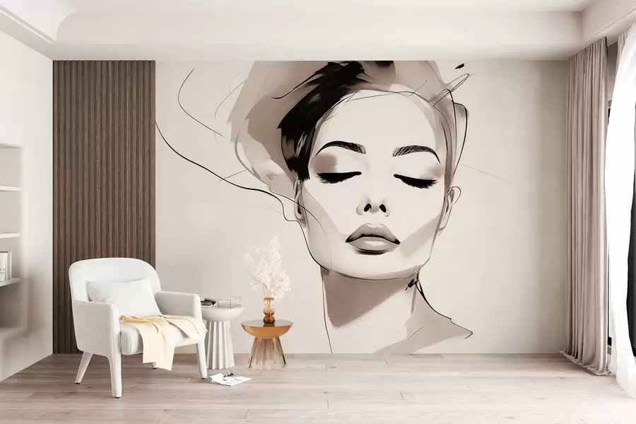 wall murals Girls’ outfits w09967