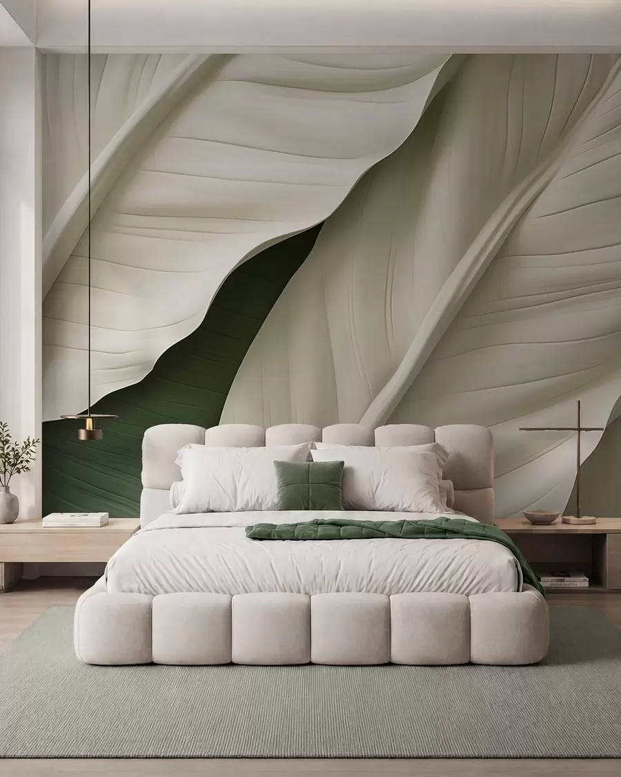 wall murals Leaves w05786