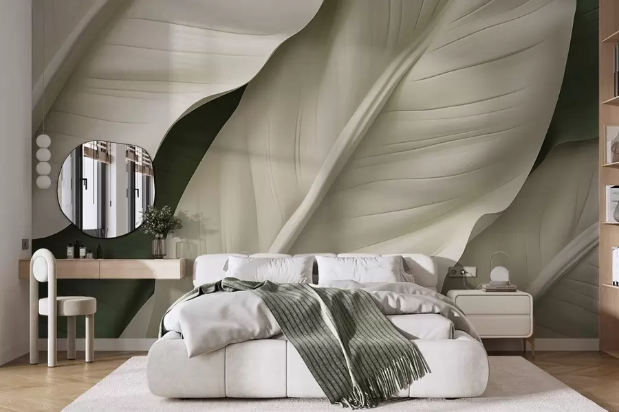 wall murals Leaves w05786