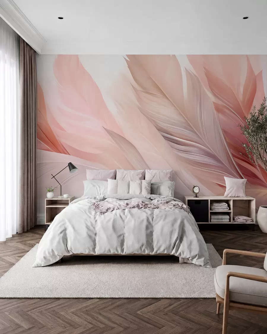 wall murals Feathers w05793