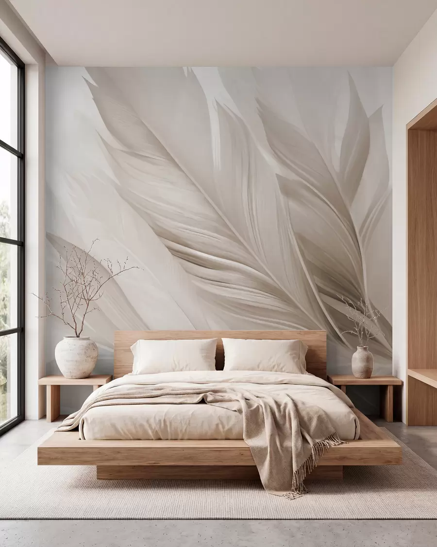 wall murals Feathers w05793v1