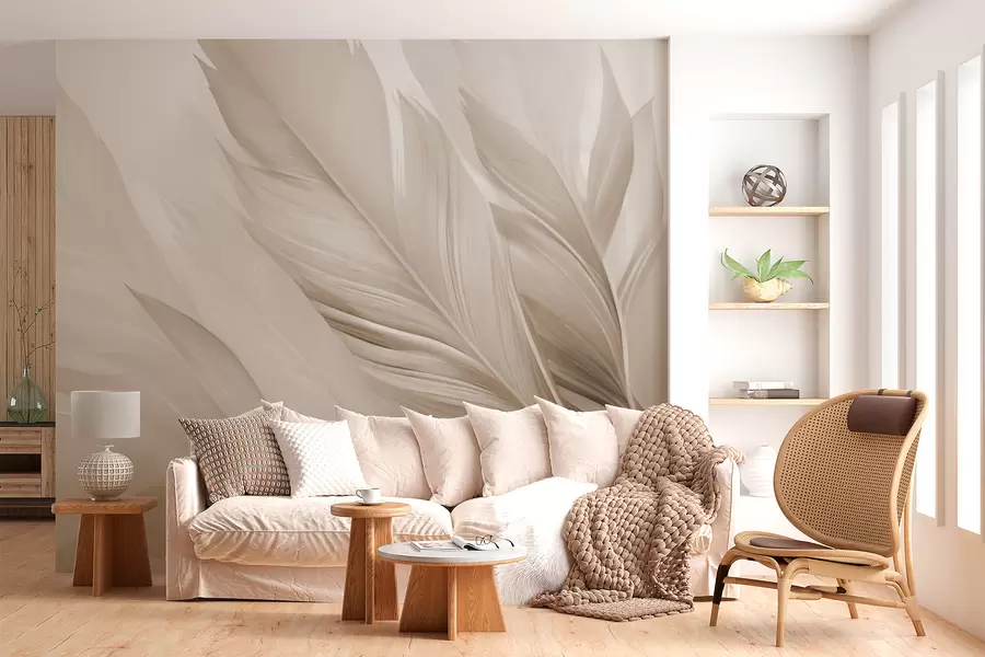 wall murals Feathers w05793v1