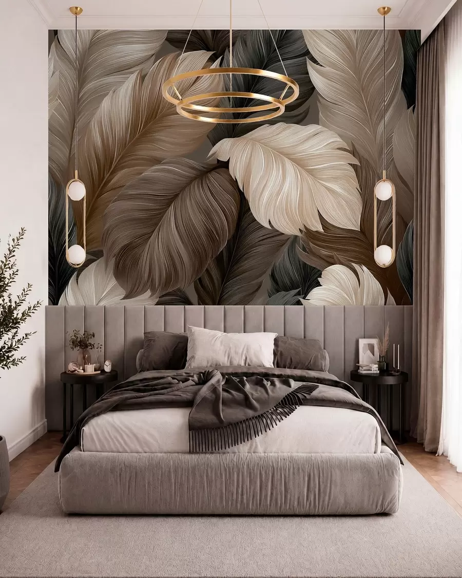 wall murals Feathers w05767