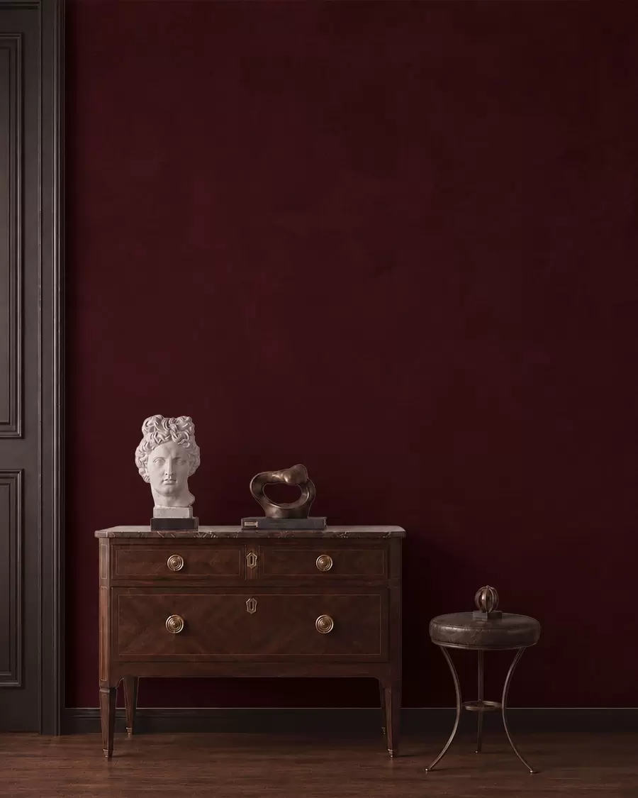 wall murals Deep wine cherry tone with a soft velvety textured finish w05814v2