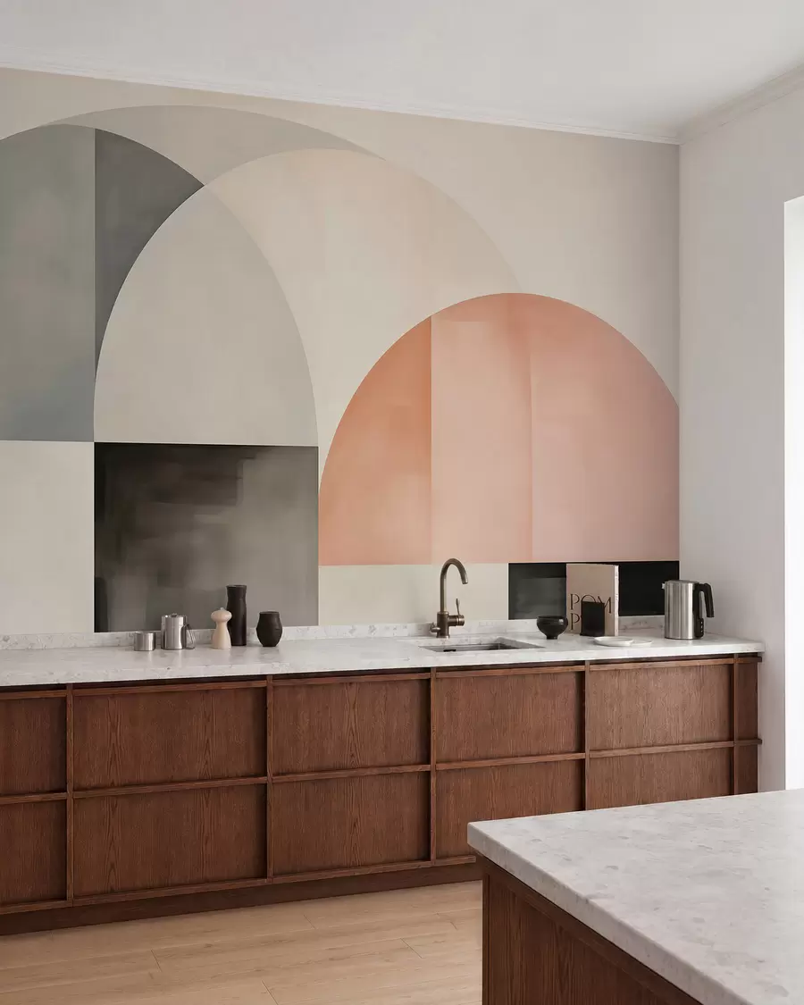 wall murals Geometric abstraction w05847