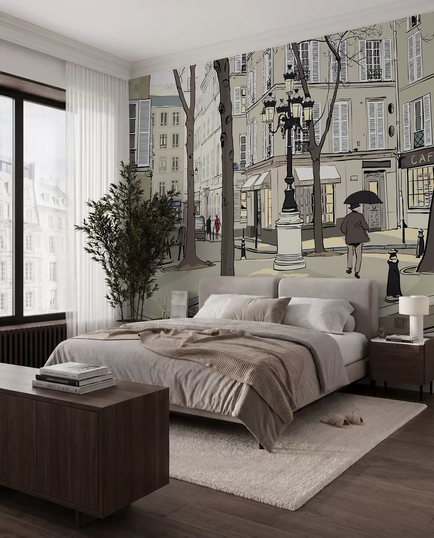 wall murals Building, window e infrastructure u55549