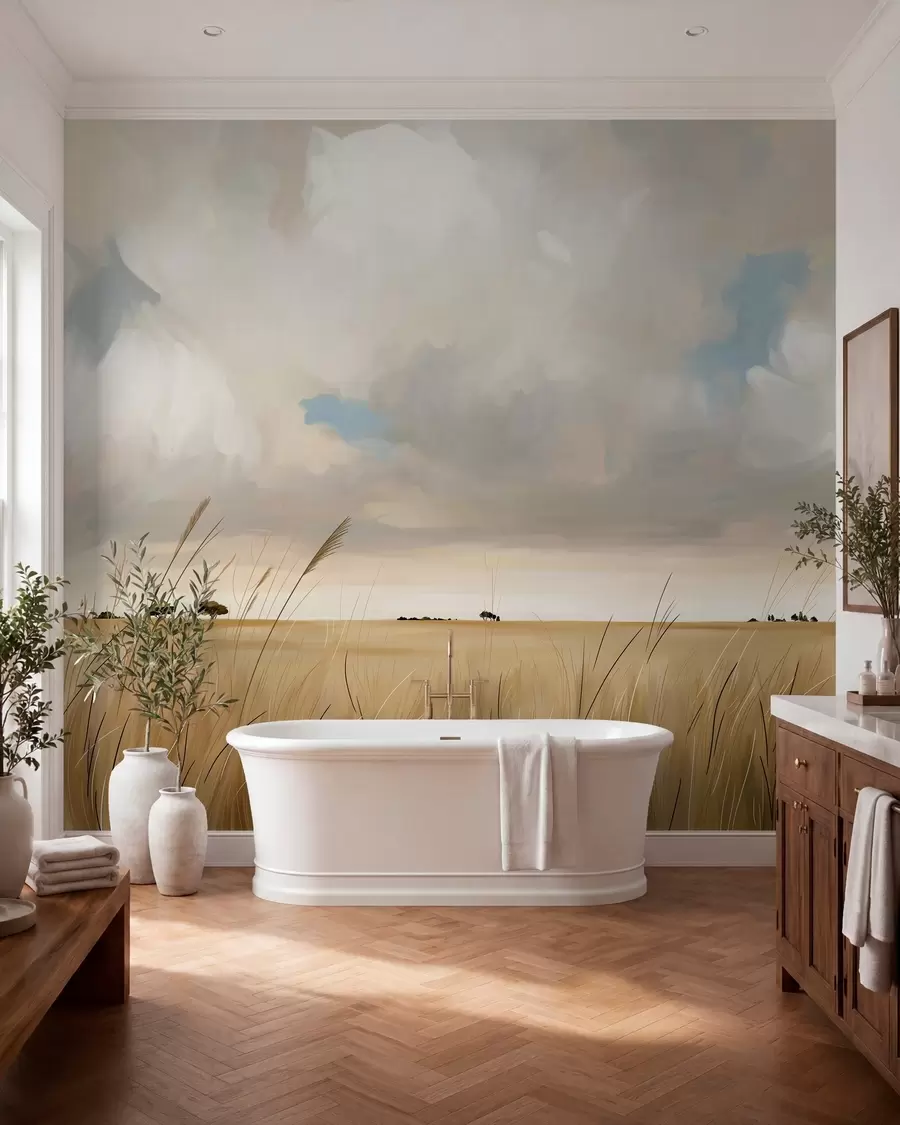 wall murals Golden Horizon w10079