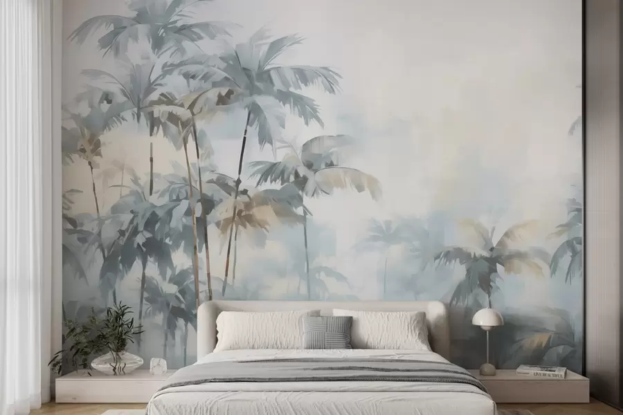 wall murals Abstract palms w05994