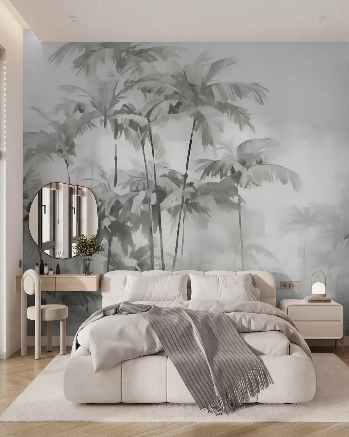 wall murals Abstract palms w05994v1