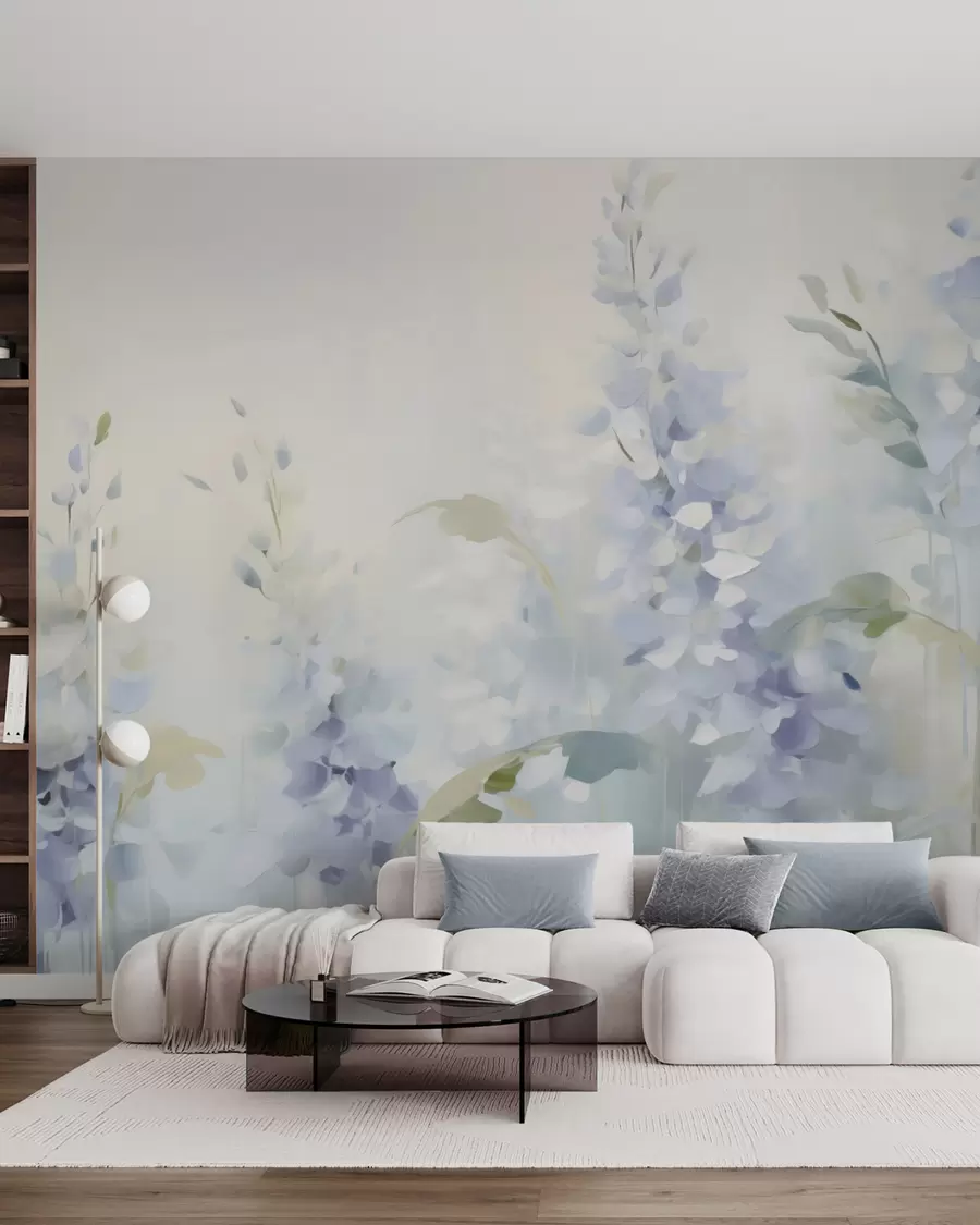 wall murals Abstract flowers w05995