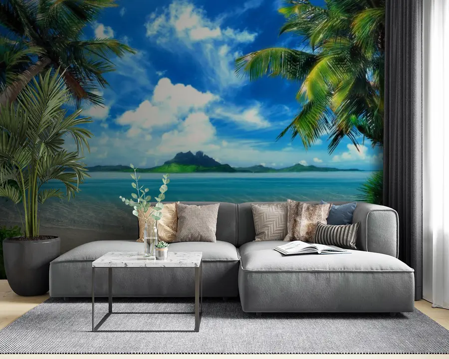 wall murals Water, sky e cloud u64771
