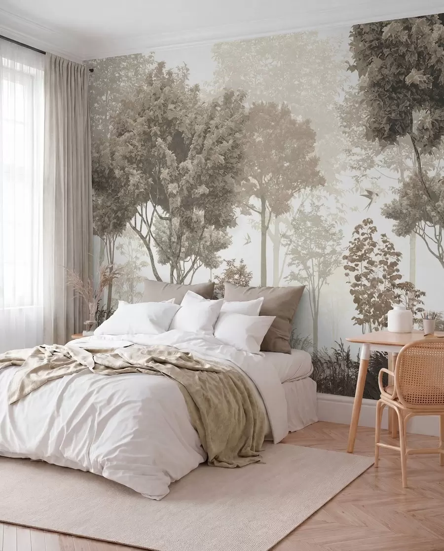 wall murals Magical forest u72134