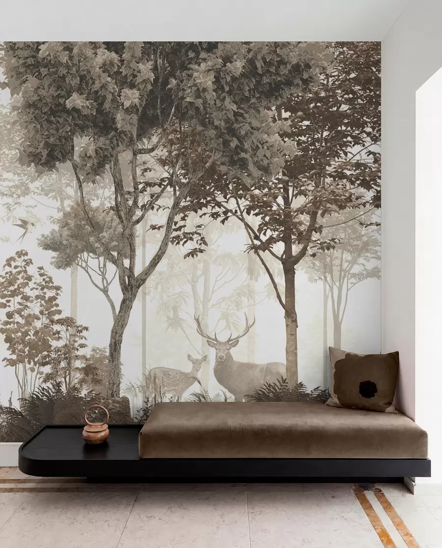 wall murals Magical forest u72134