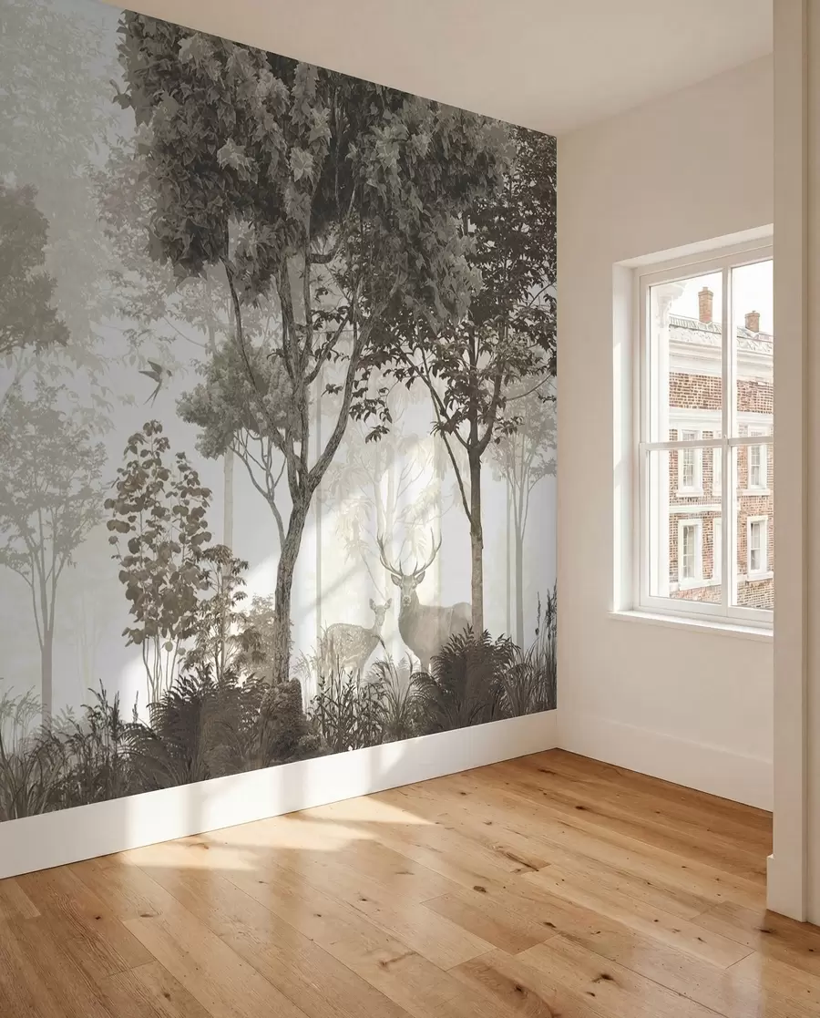 wall murals Magical forest u72134