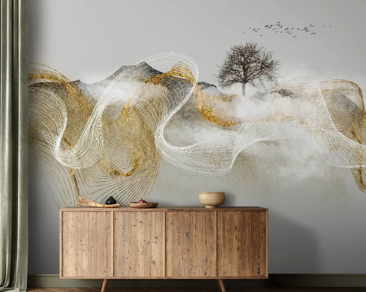 wall murals Gesture, art e font u16828