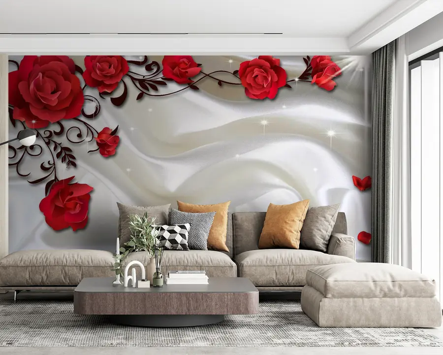 wall murals Flower, food e plant u45289