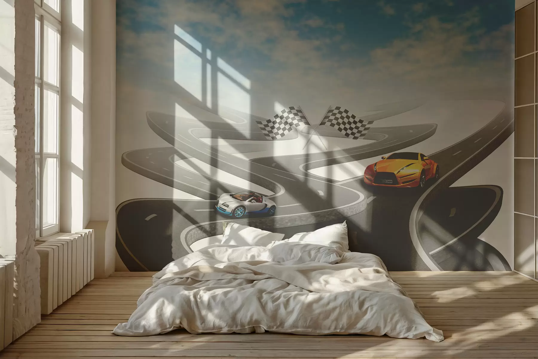 wall murals Cloud, sky e hood u60143