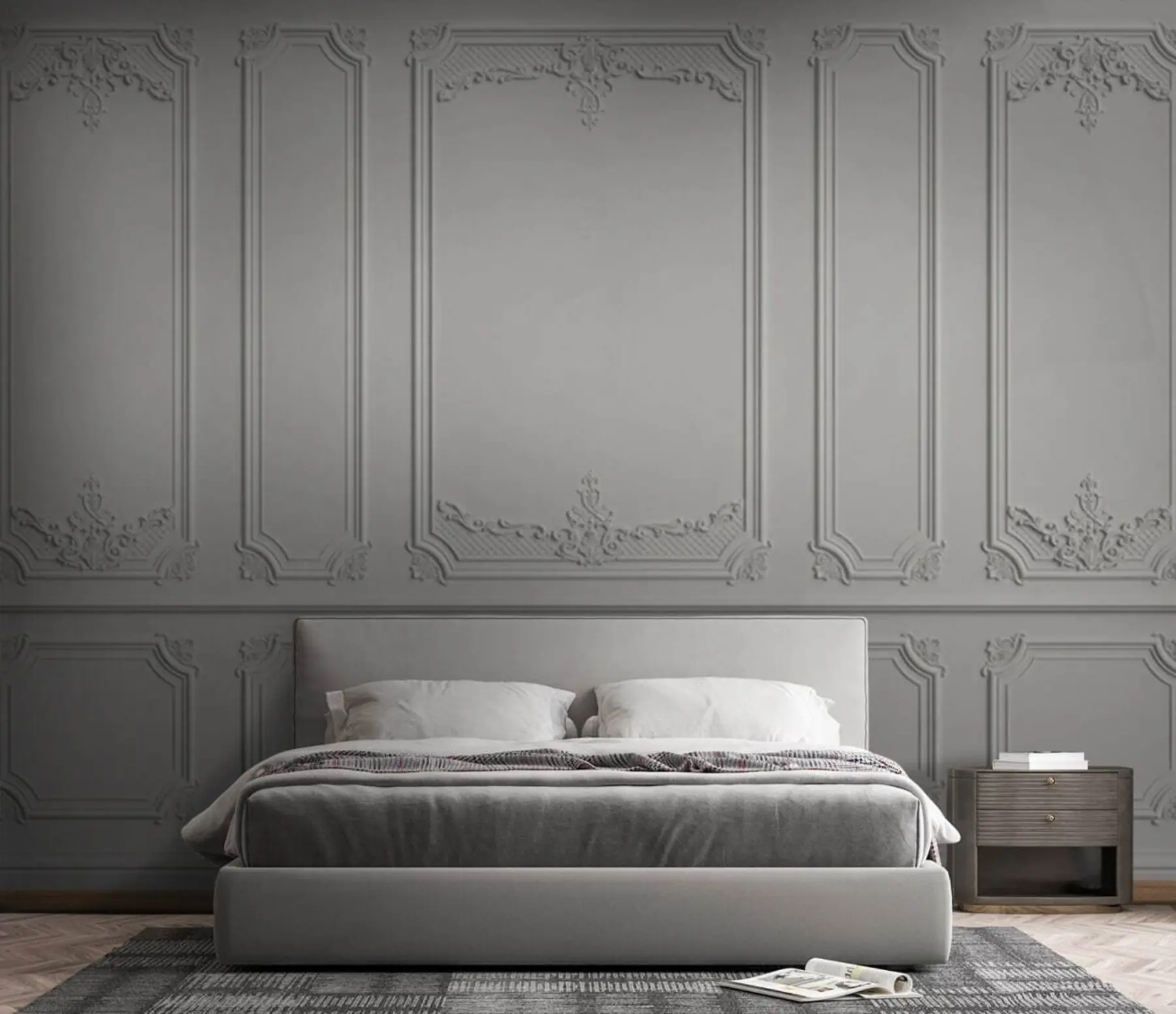 wall murals Rectangle, font e parallel u72611