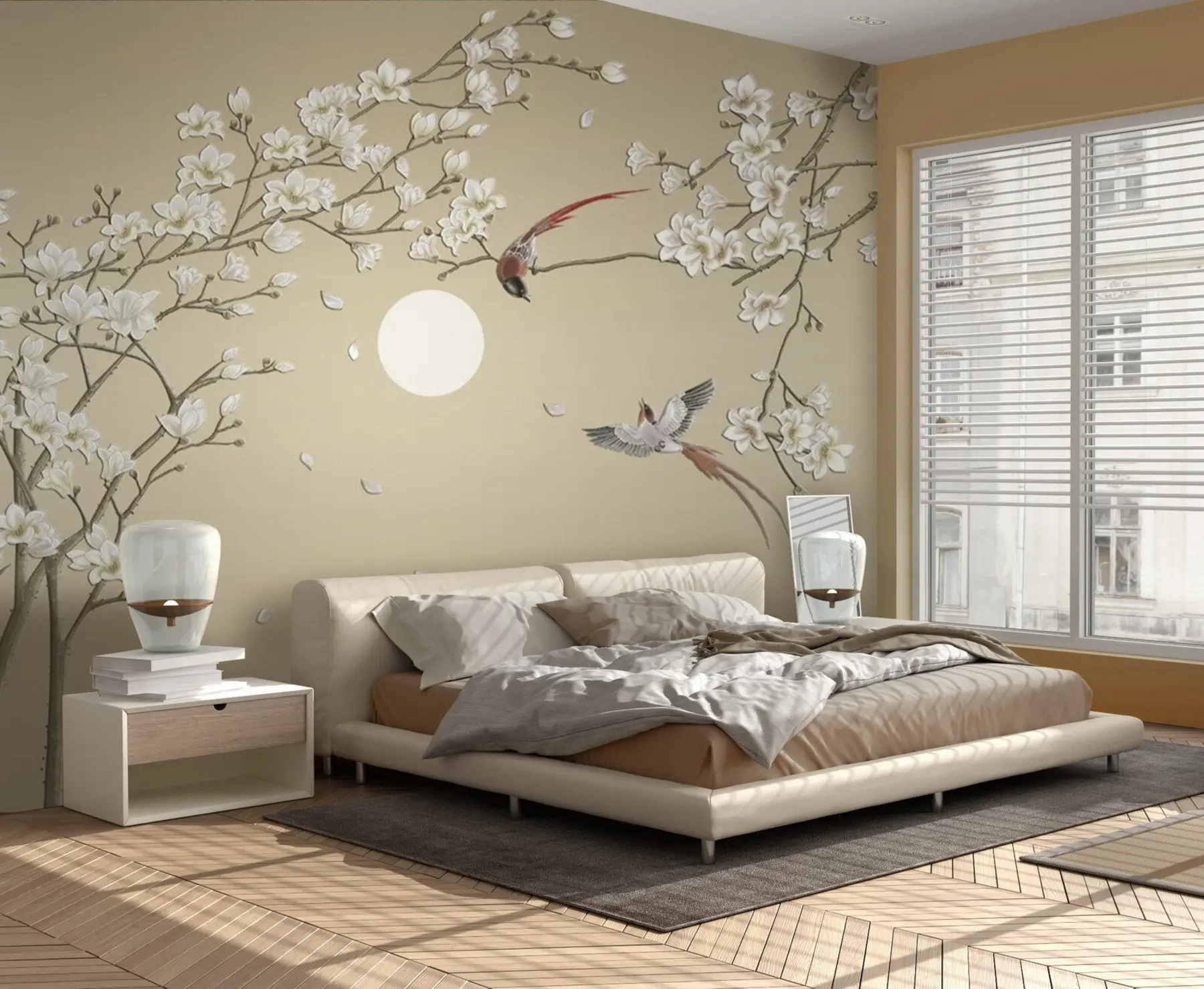 wall murals Birds, Chinese style u72938