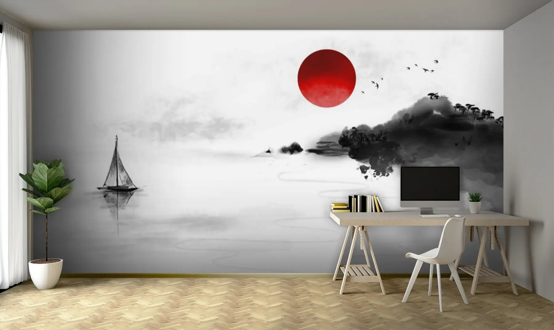 wall murals Harbor u72991
