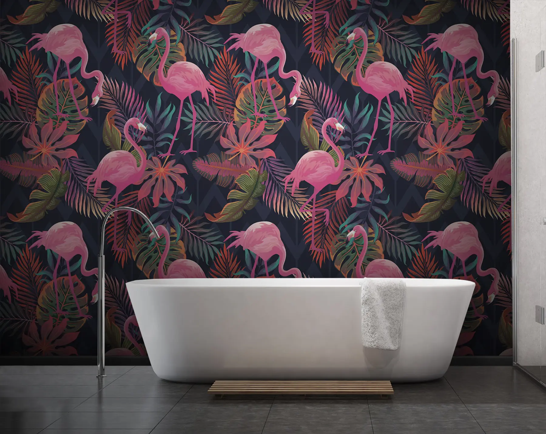 wall murals Pink explosion u73089