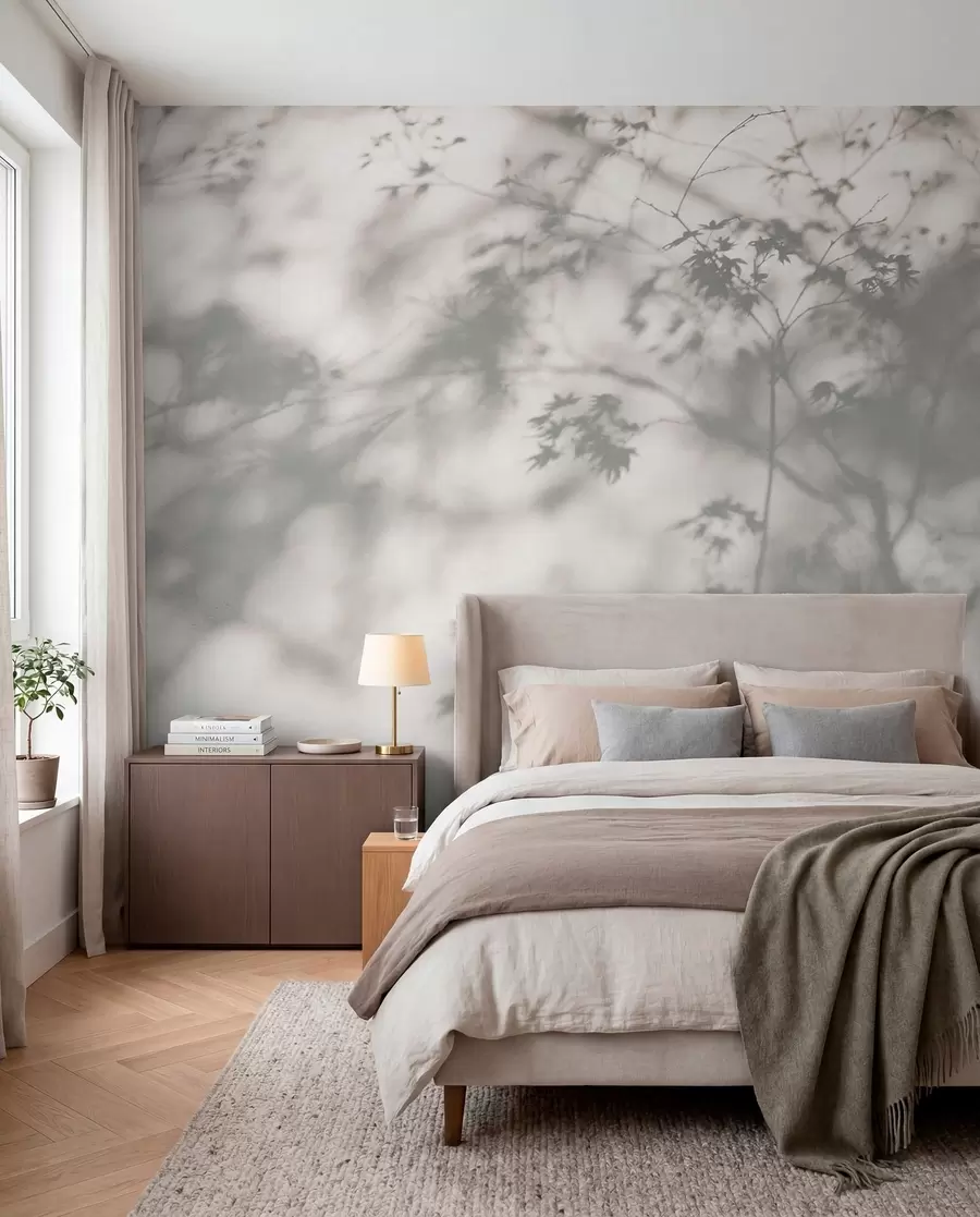 wall murals Shadow on the wall u79829