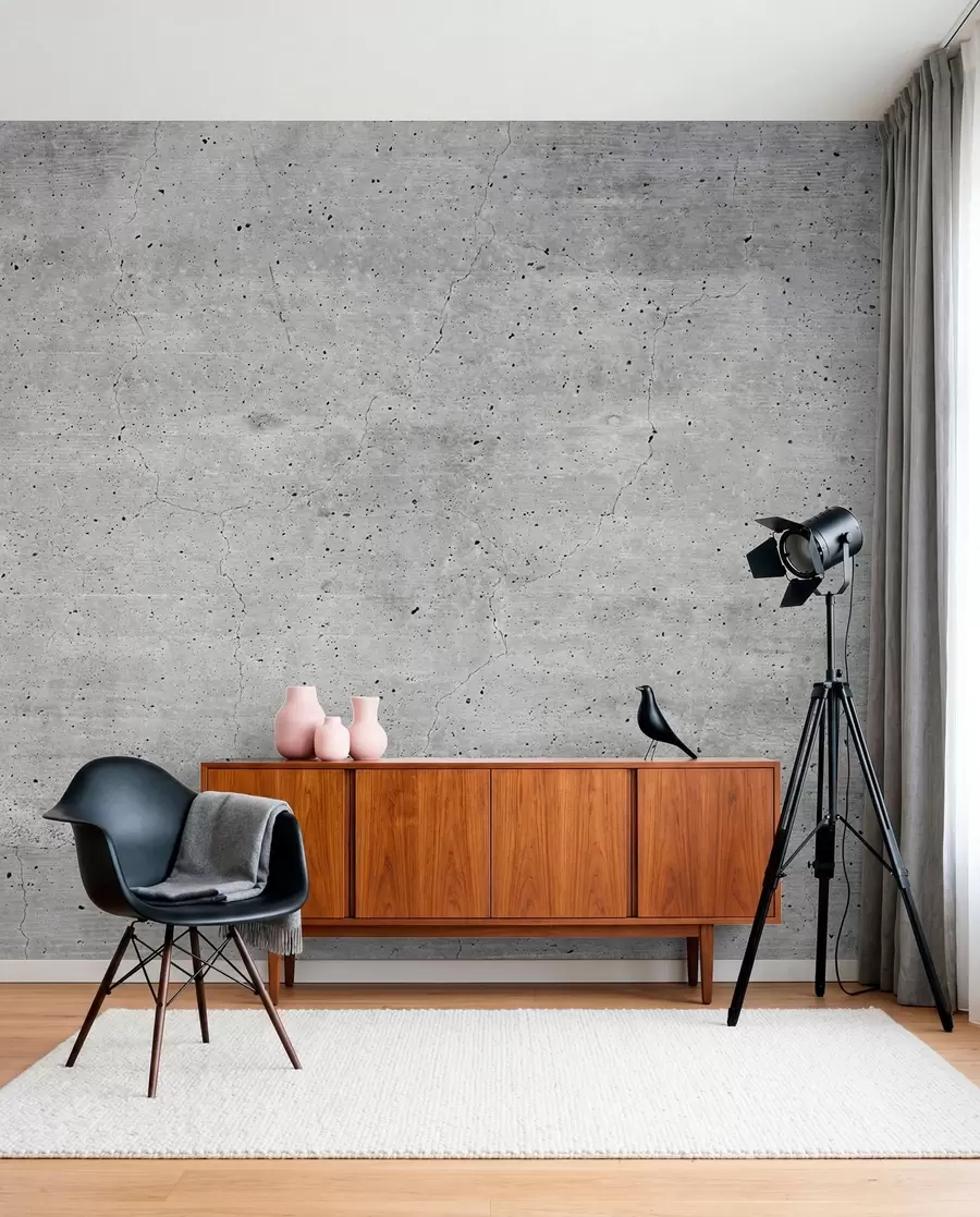wall murals Raw Concrete Patina u13522
