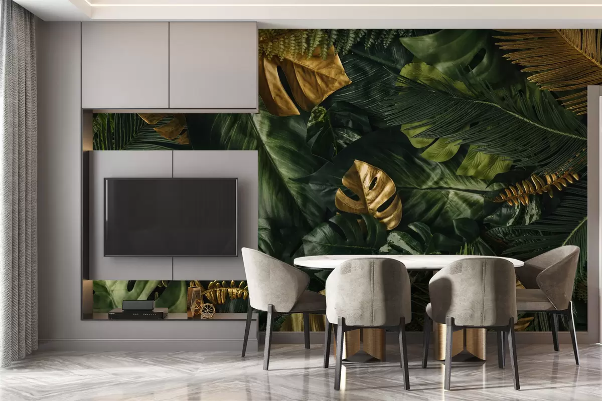 wall murals Botany, plant e leaf u22273