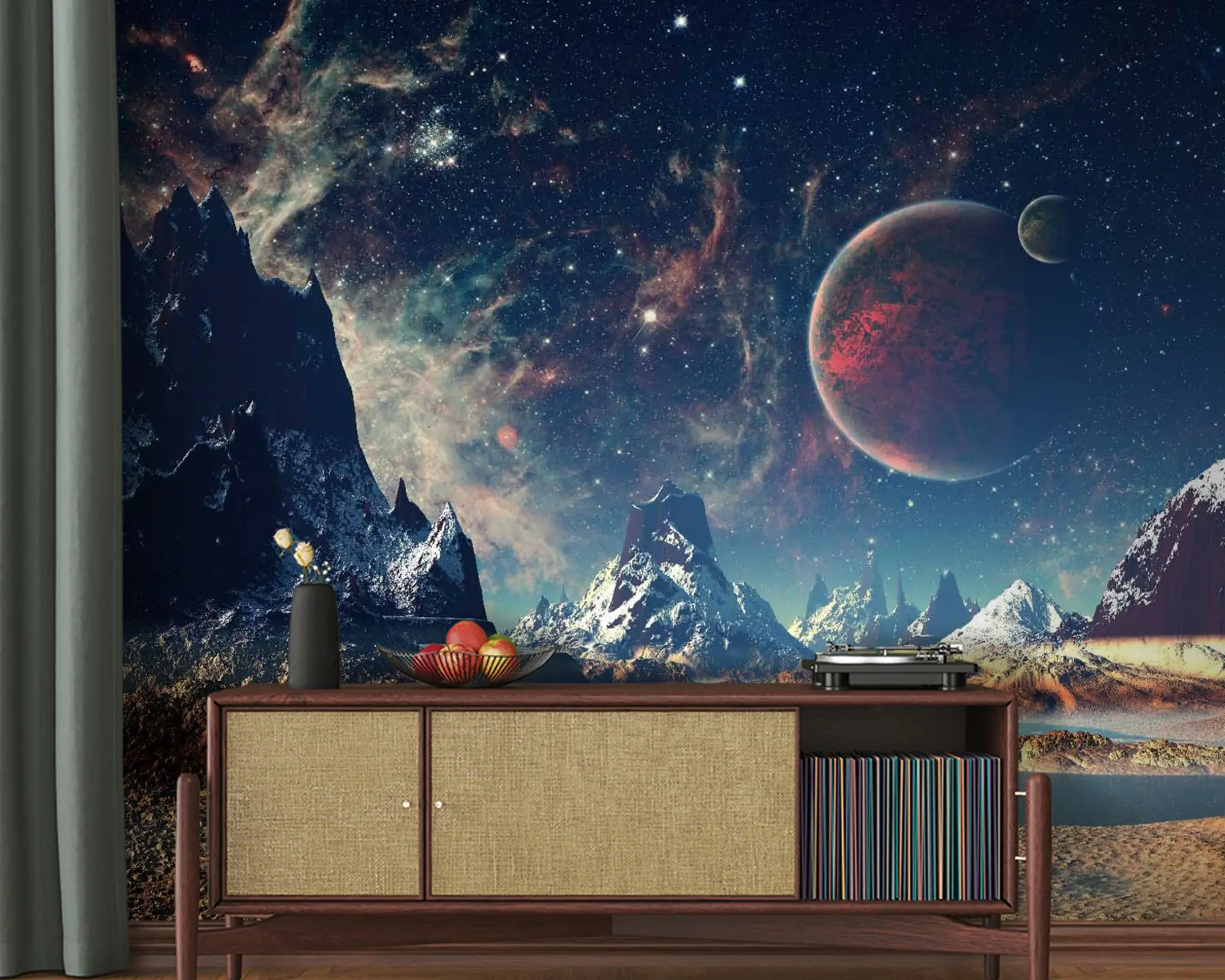 wall murals Alien landscape u55303