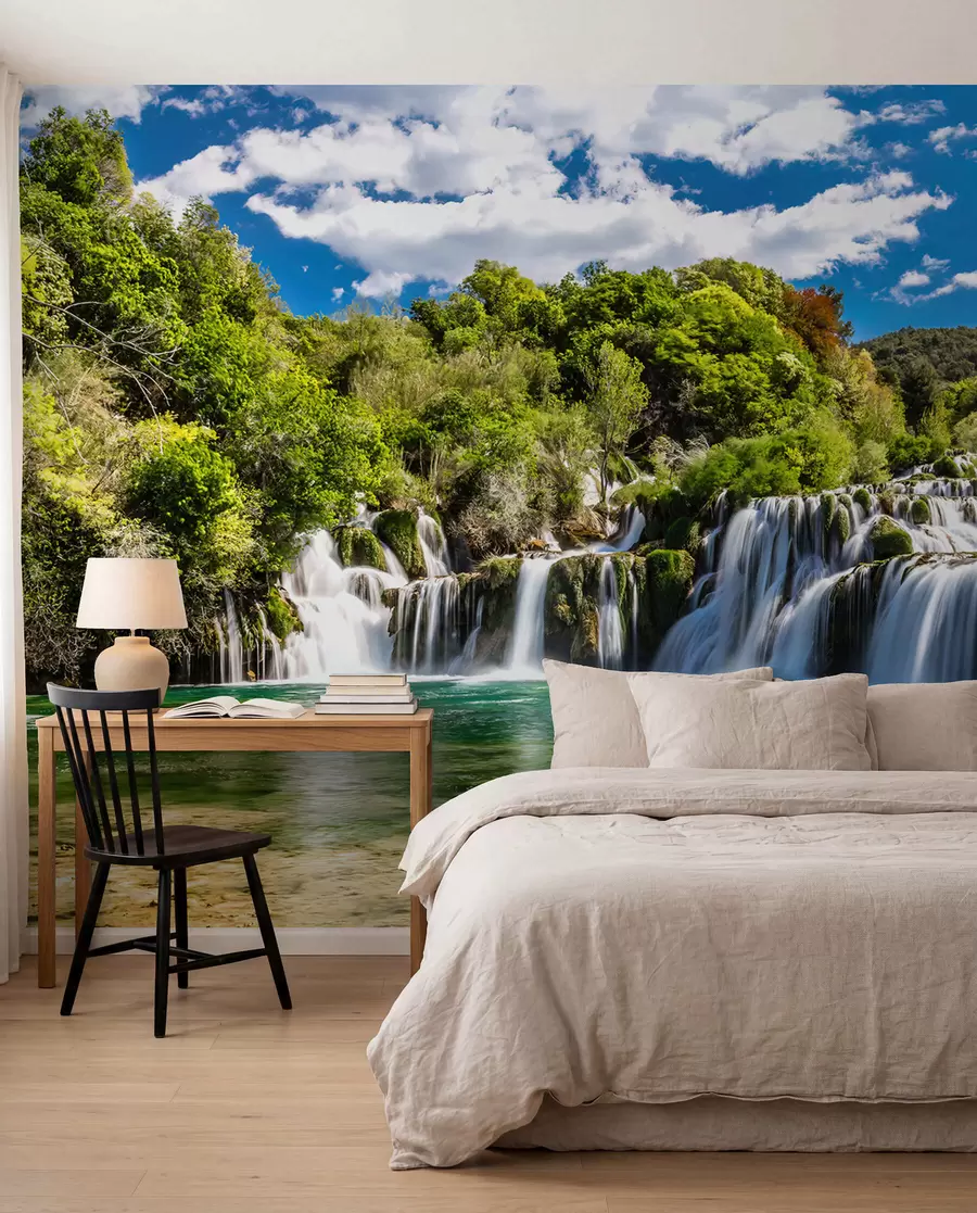 wall murals Water, cloud e sky u55775