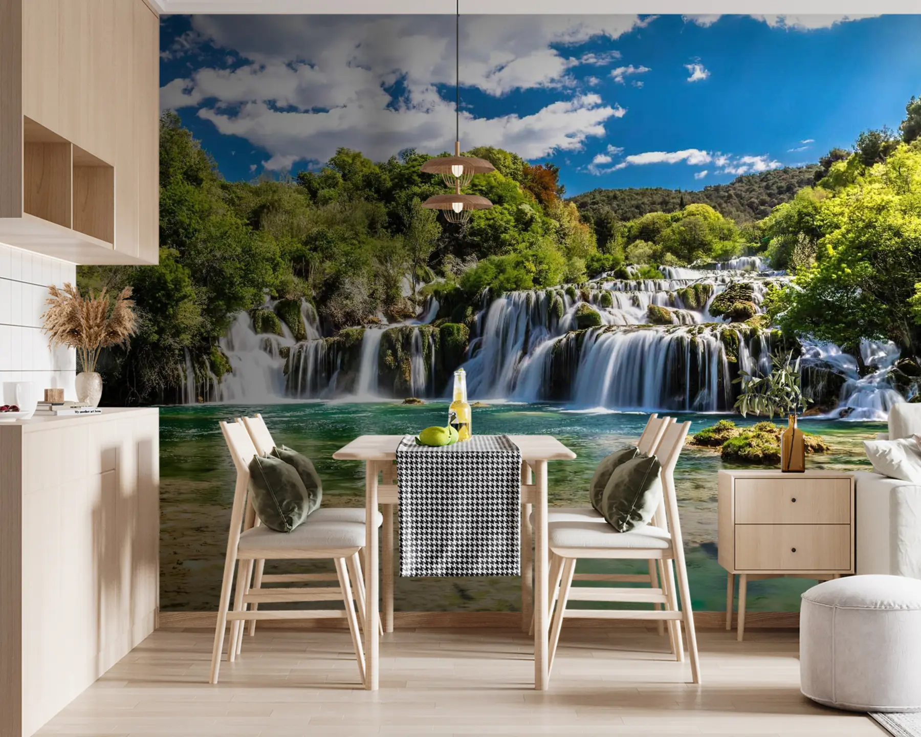 wall murals Water, cloud e sky u55775