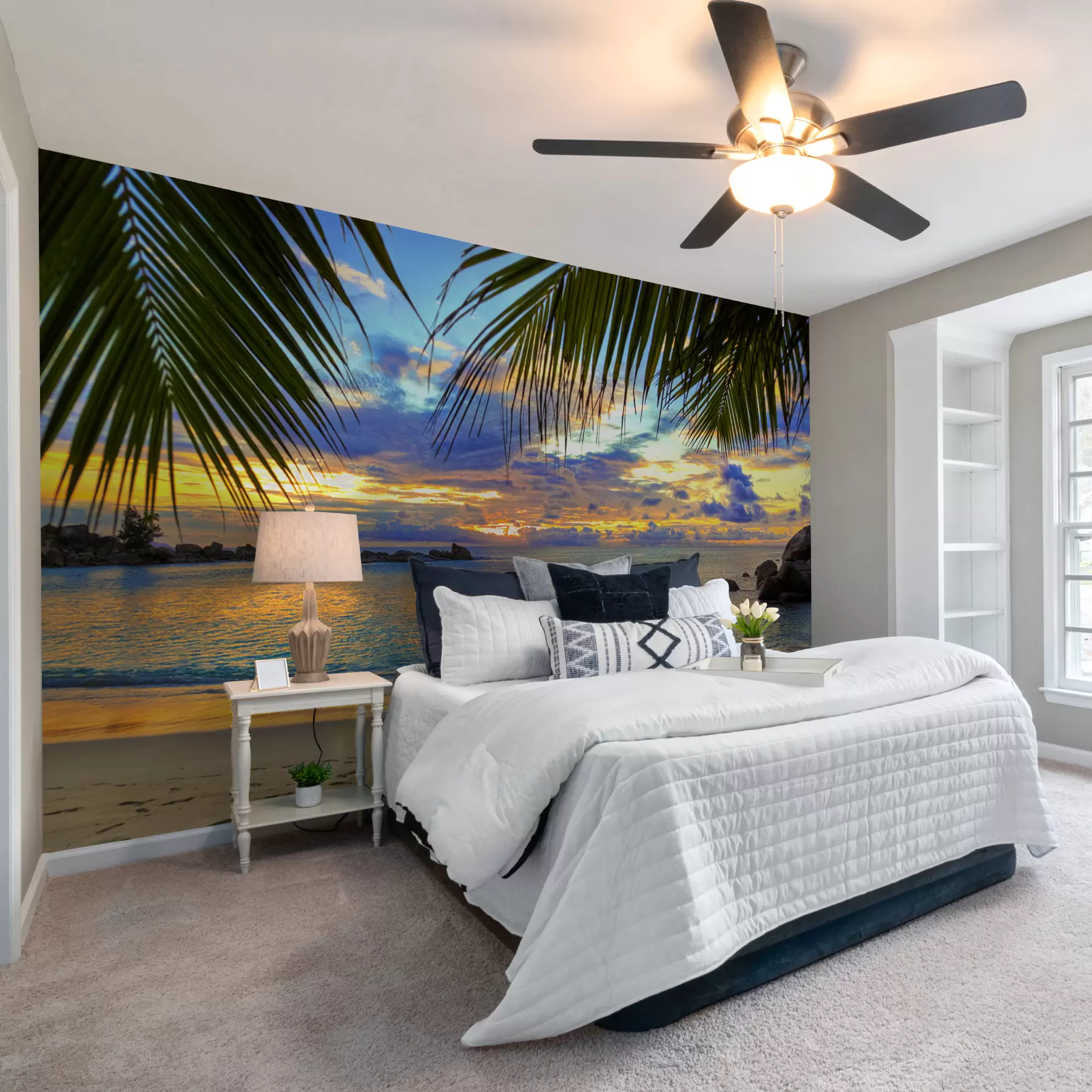 wall murals Water, cloud e sky u56299