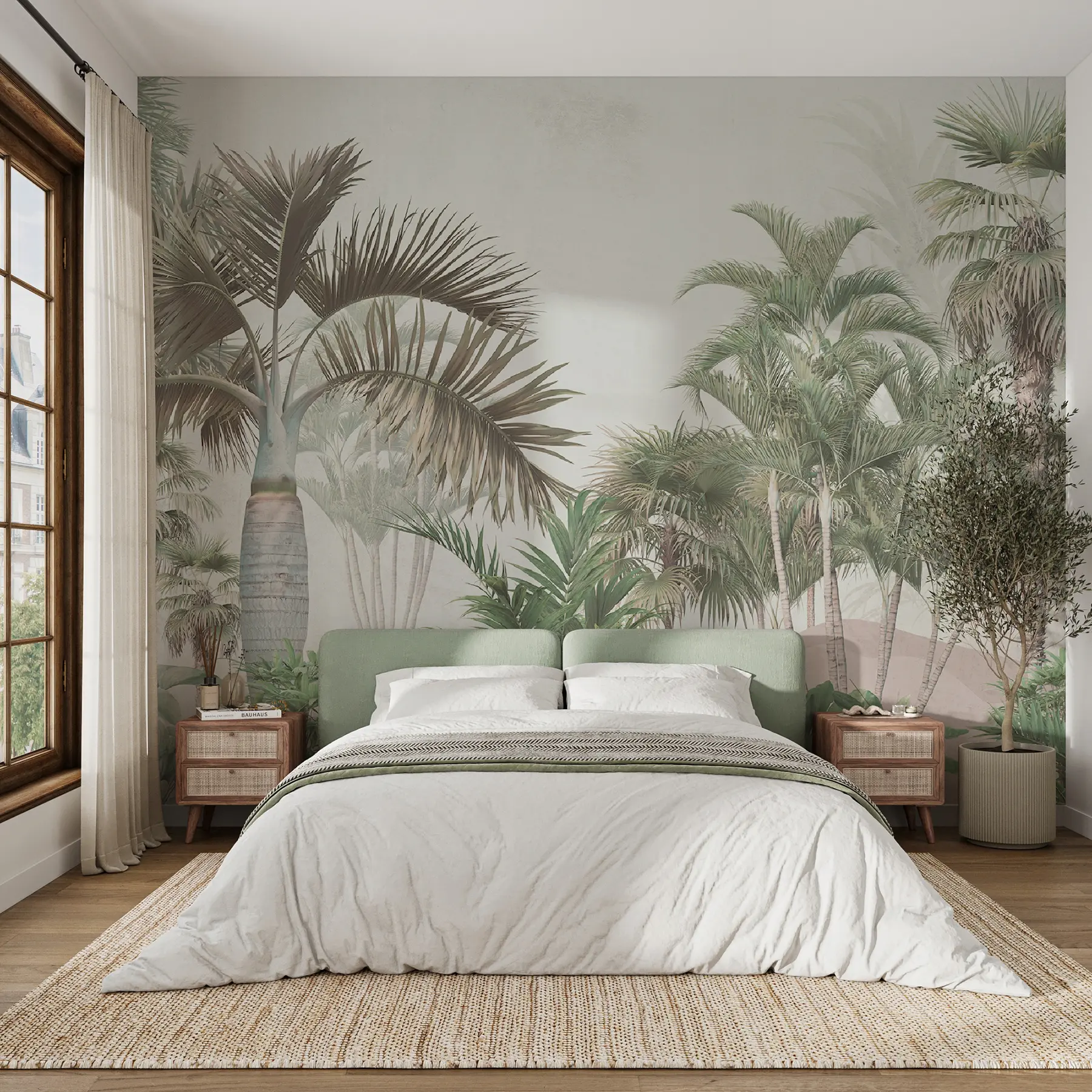 wall murals Palm trees and tropics u73805