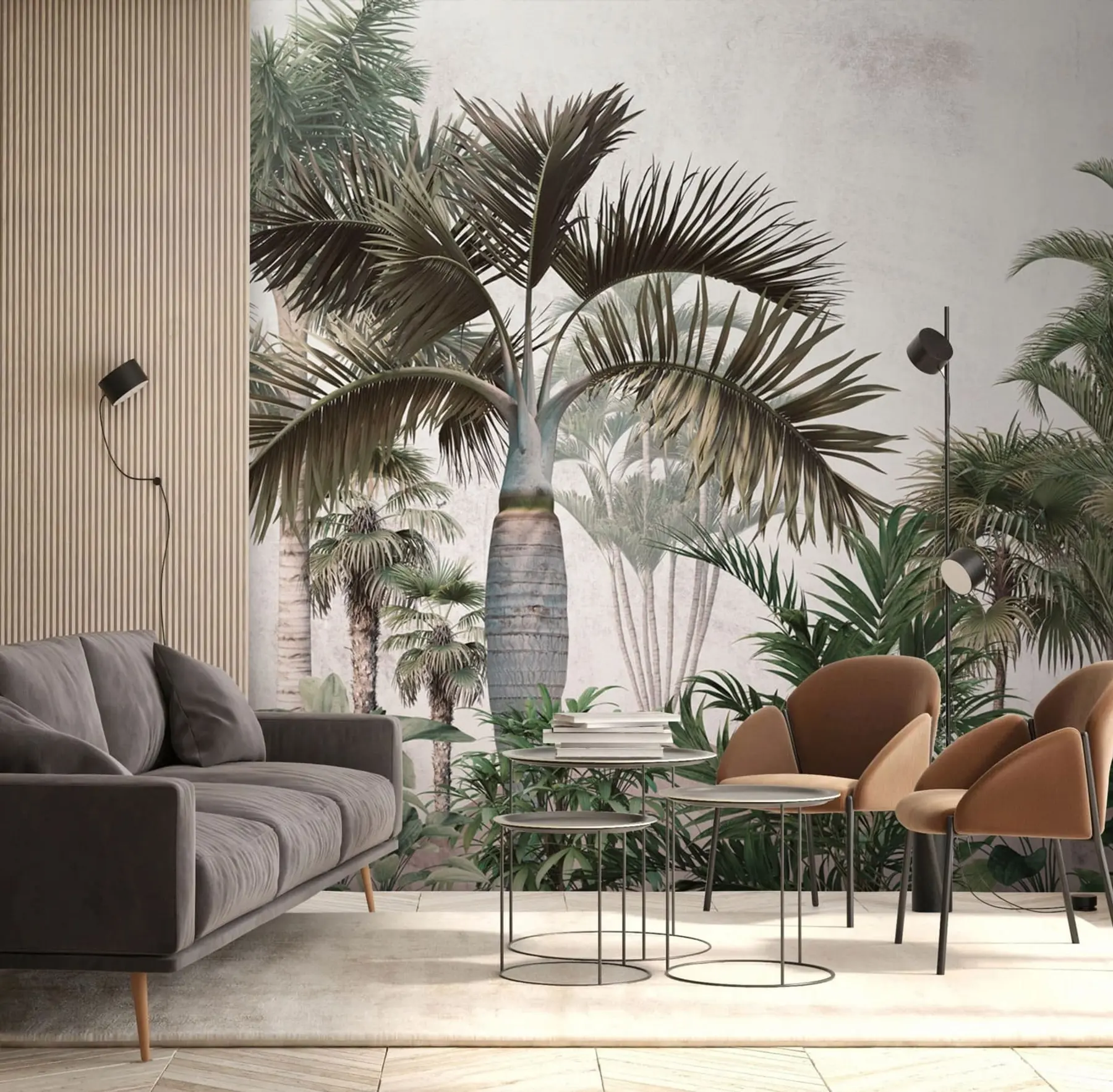 wall murals Palm trees and tropics u73805