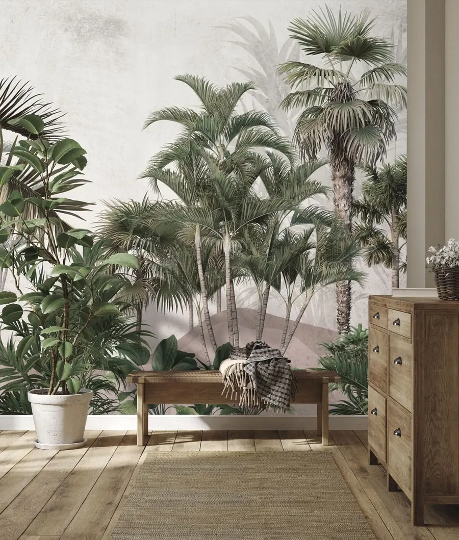 wall murals Palm trees and tropics u73805