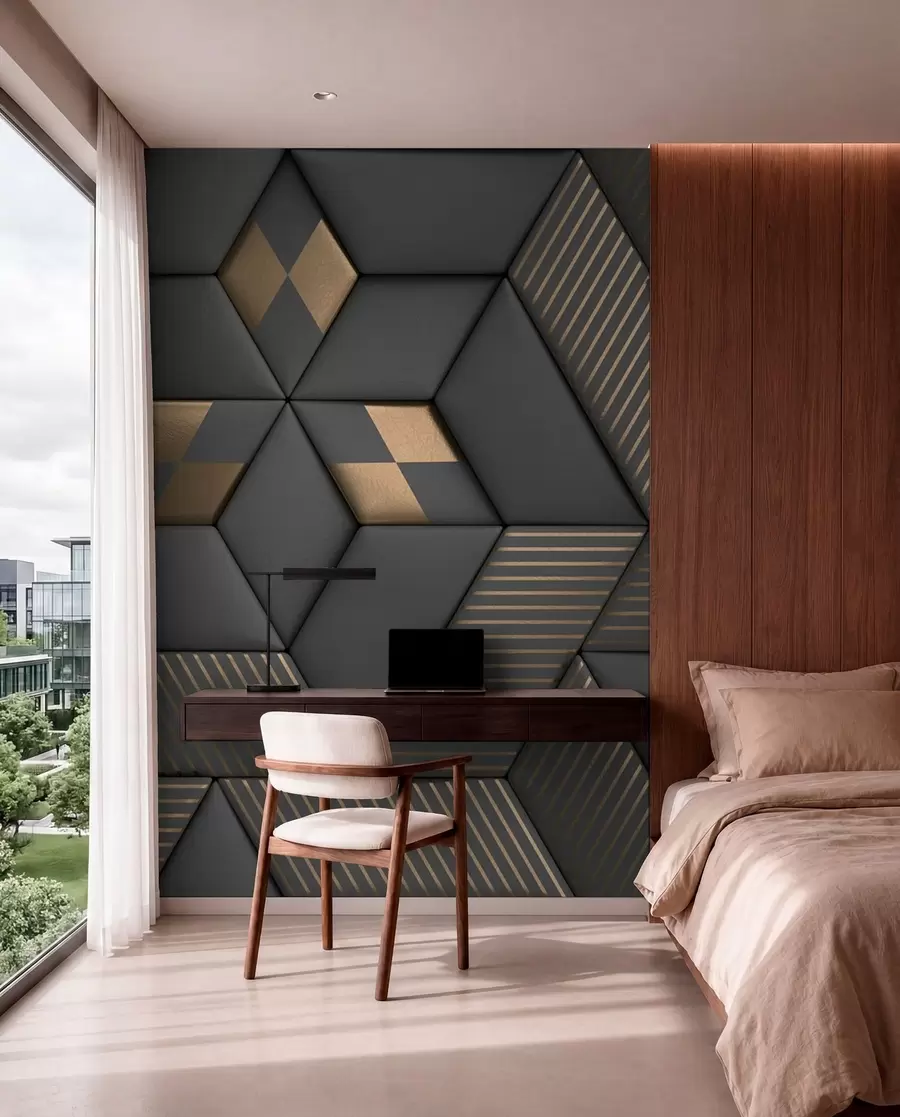 wall murals Property, rectangle e architecture u93413