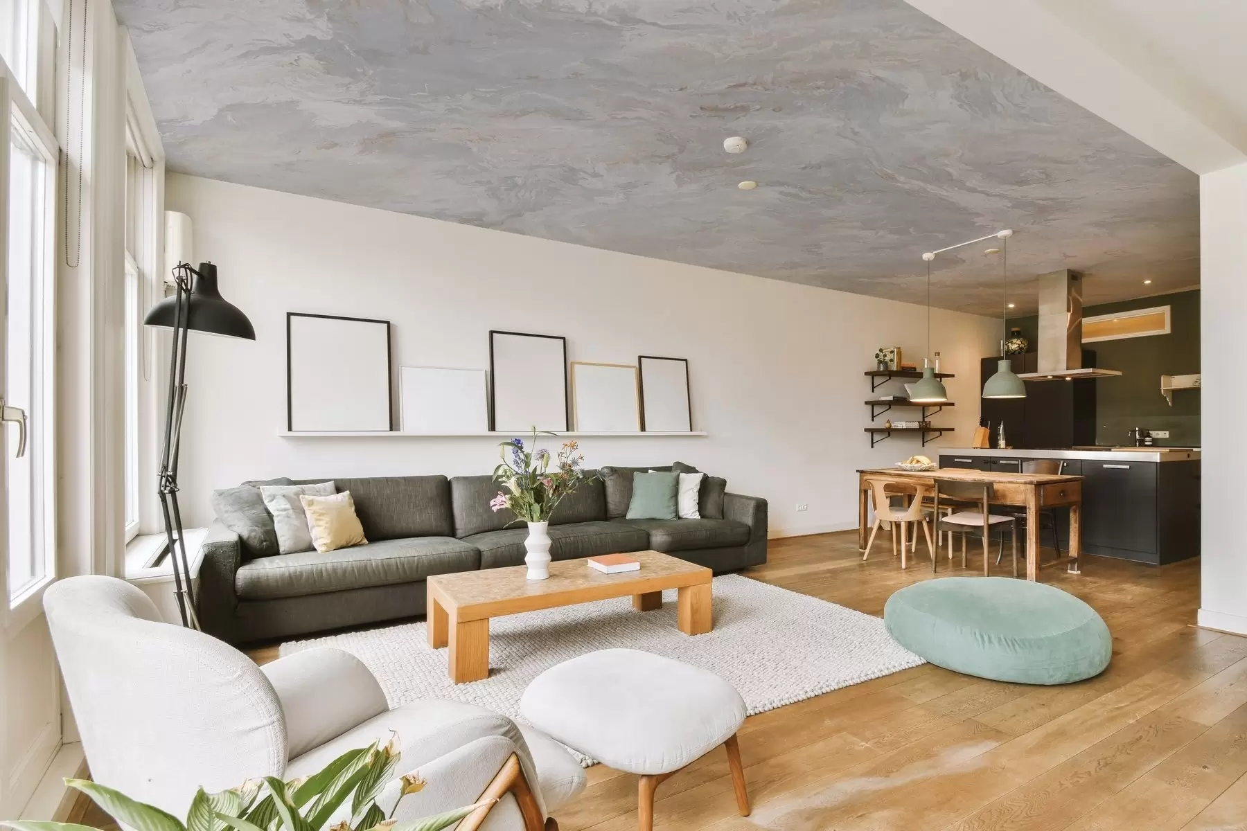 wall murals Mix of gray and brown u93434