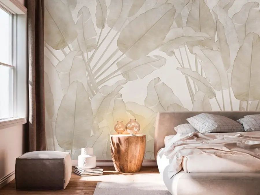 wall murals Banana leaves trend u73963