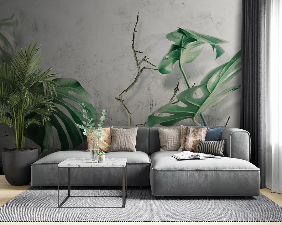 wall murals Plant, leaf and organism u33606