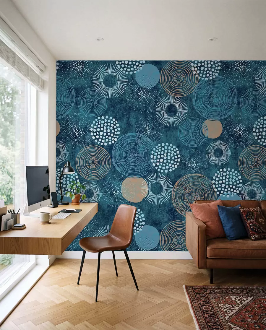 wall murals Textile, art and font u59376