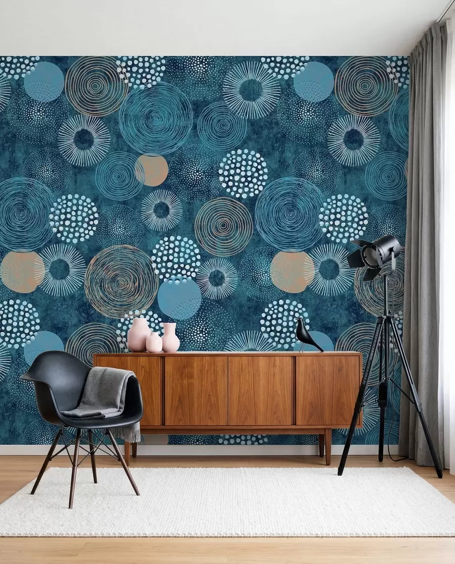 wall murals Textile, art and font u59376