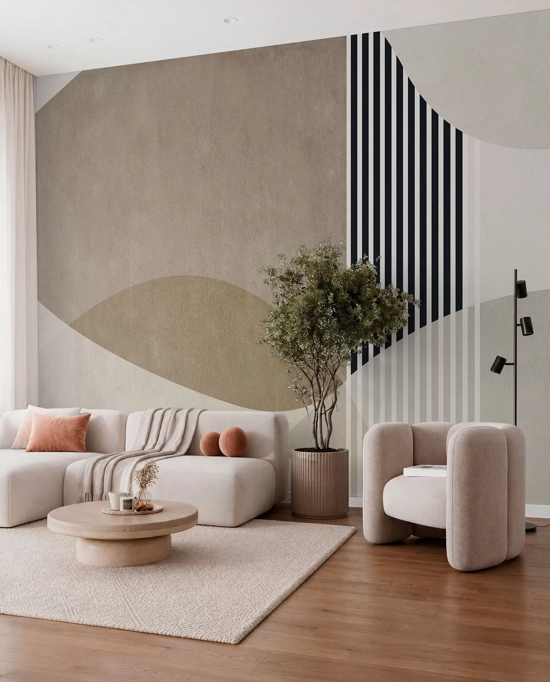 wall murals Retro Arches u74075